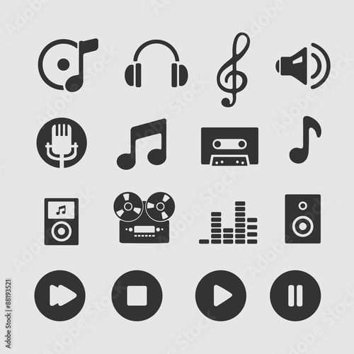 Set of Musical Symbols