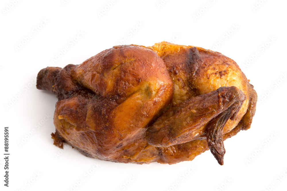 Halbes gebratenes Hähnchen Halbes gebratenes Hähnchen