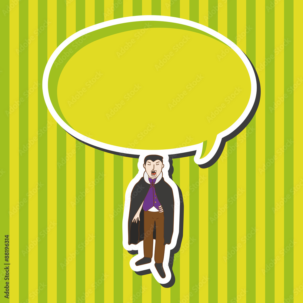 Obraz premium bizarre monster theme elements vector,eps