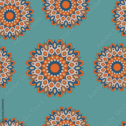 Pattern with mandala