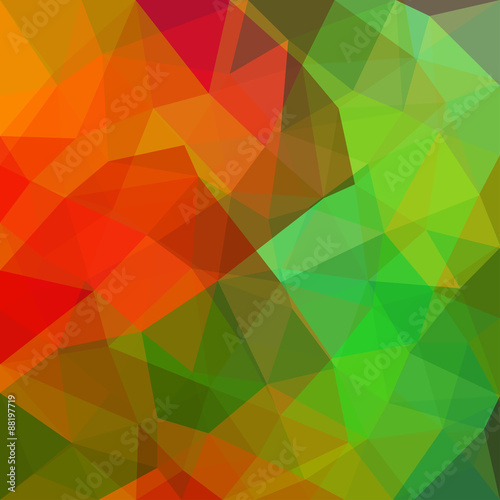 Triangular abstract background