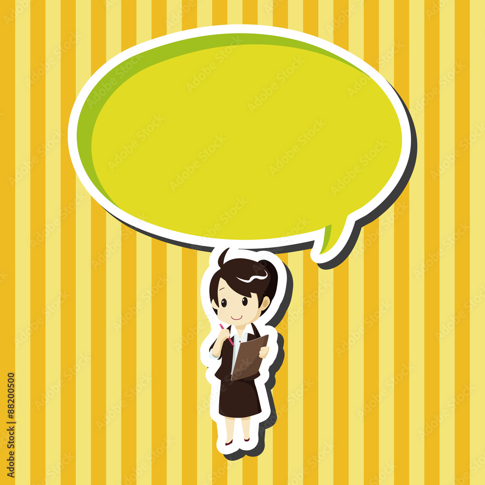 Office workers theme elements Office workers theme elements