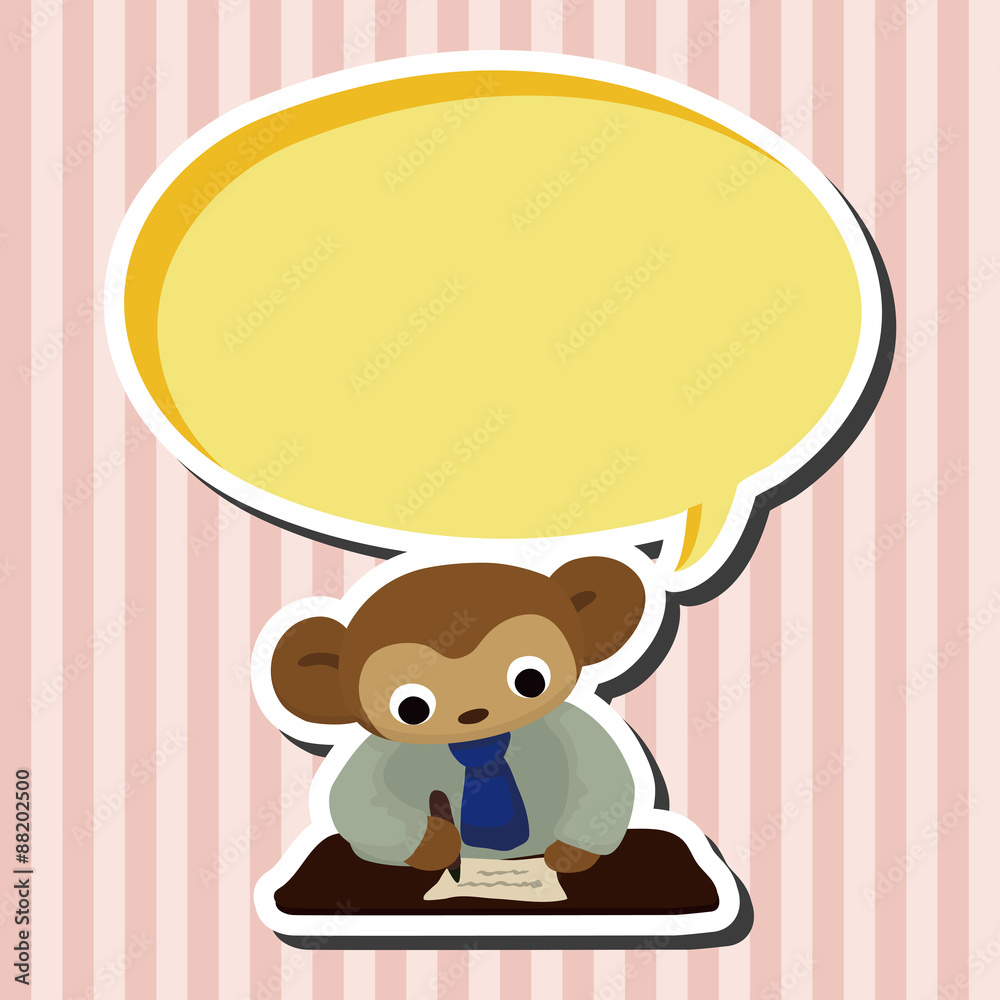 animal monkey worker cartoon theme elements animal monkey worker cartoon theme elements