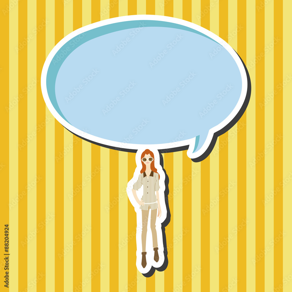 lady girl cartoon theme elements vector,eps lady girl cartoon theme elements vector,eps
