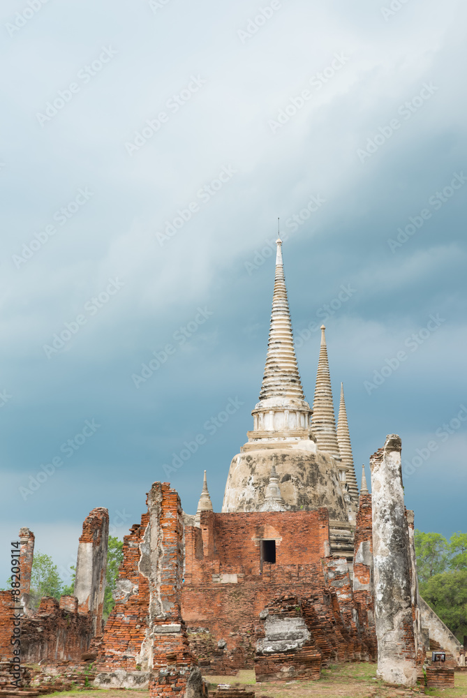 three ancient pagoda