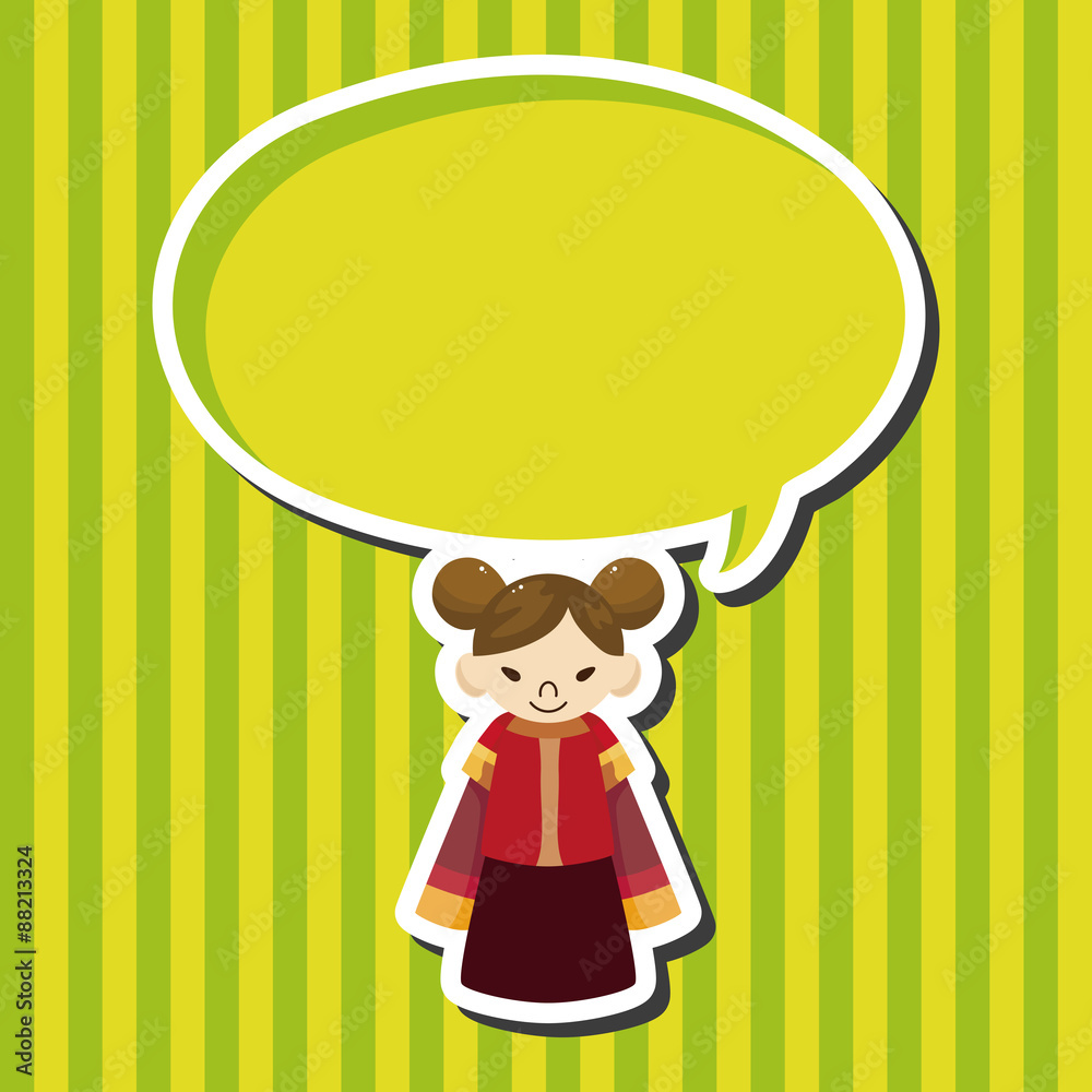 Chinese people theme elements Chinese people theme elements
