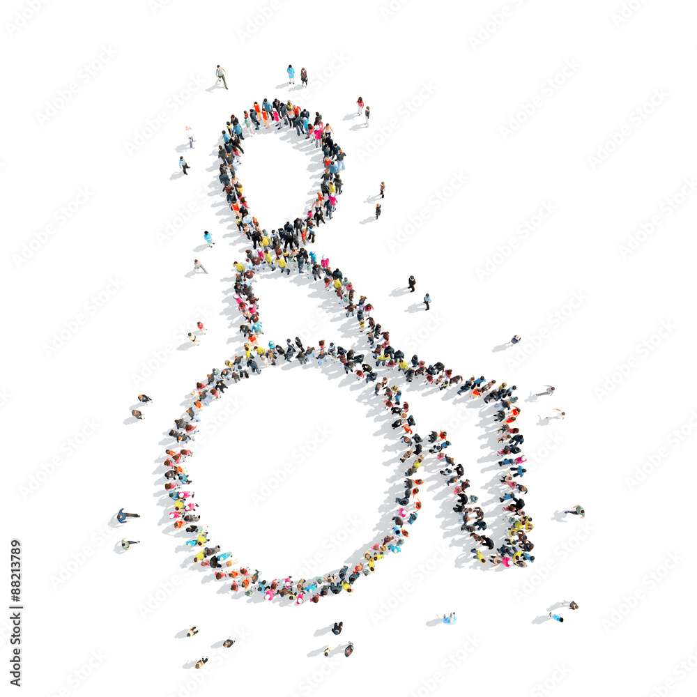 people in the shape of disability people in the shape of disability