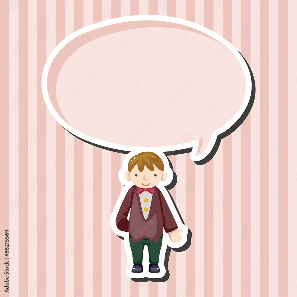 waiter theme elements vector,eps waiter theme elements vector,eps