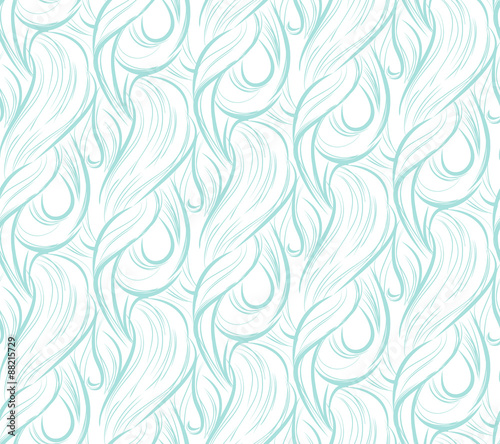 Seamless pattern of abstract waves