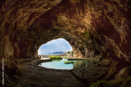 Grotte des Tiberius, Sperlonga, Italien photo