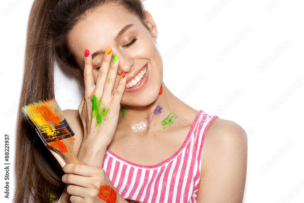 beautiful fashion woman color skin beautiful fashion woman color skin
