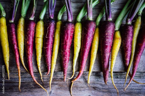 Colorful carrots