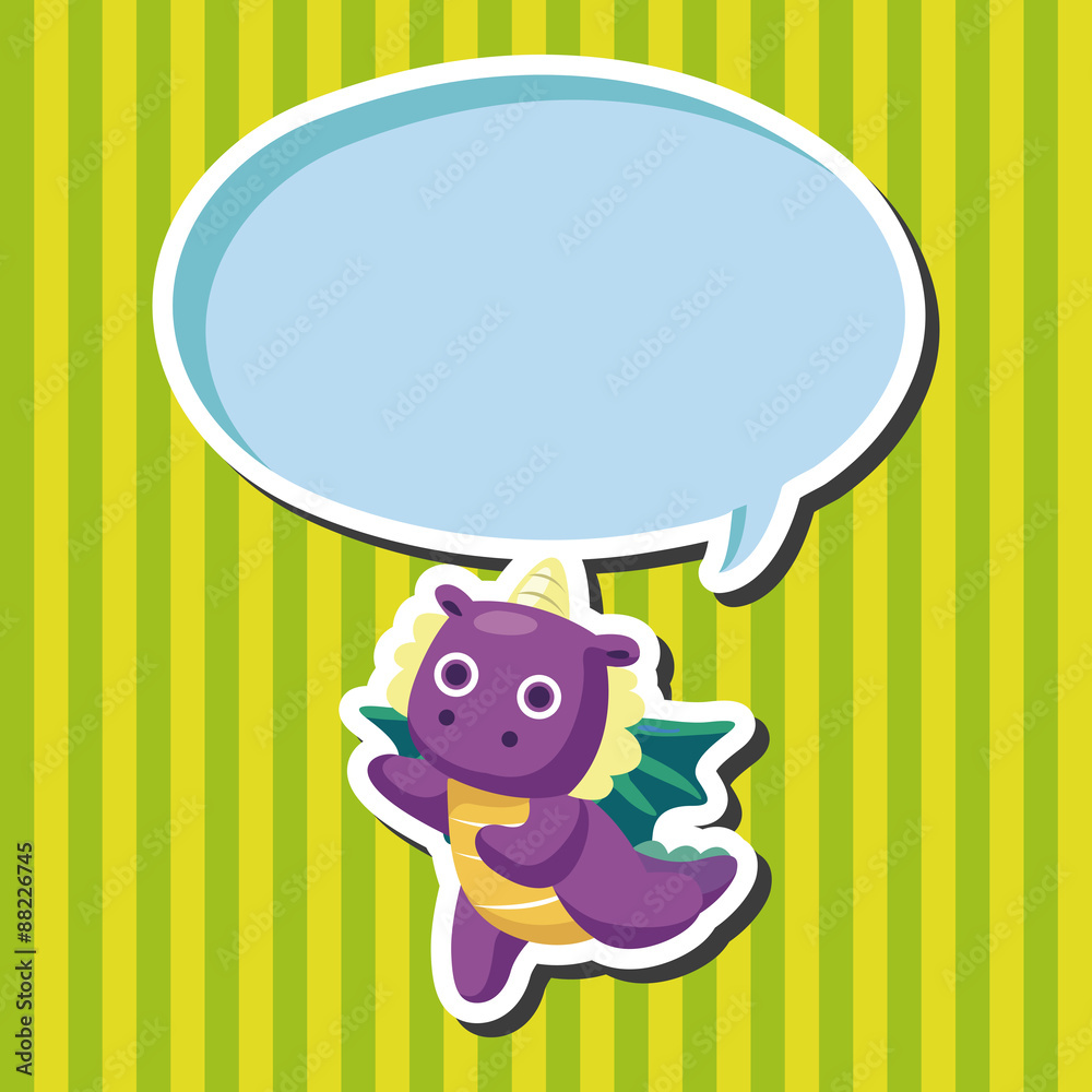 dragon theme elements vector,eps