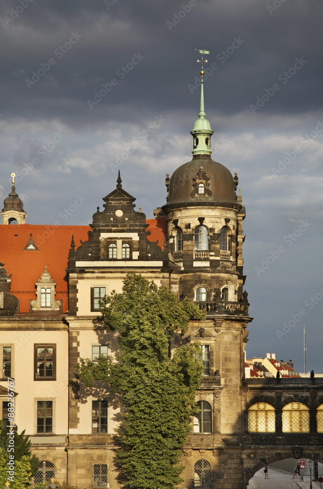 Residenzschloss (Royal Palace) in Dresden. Germany
