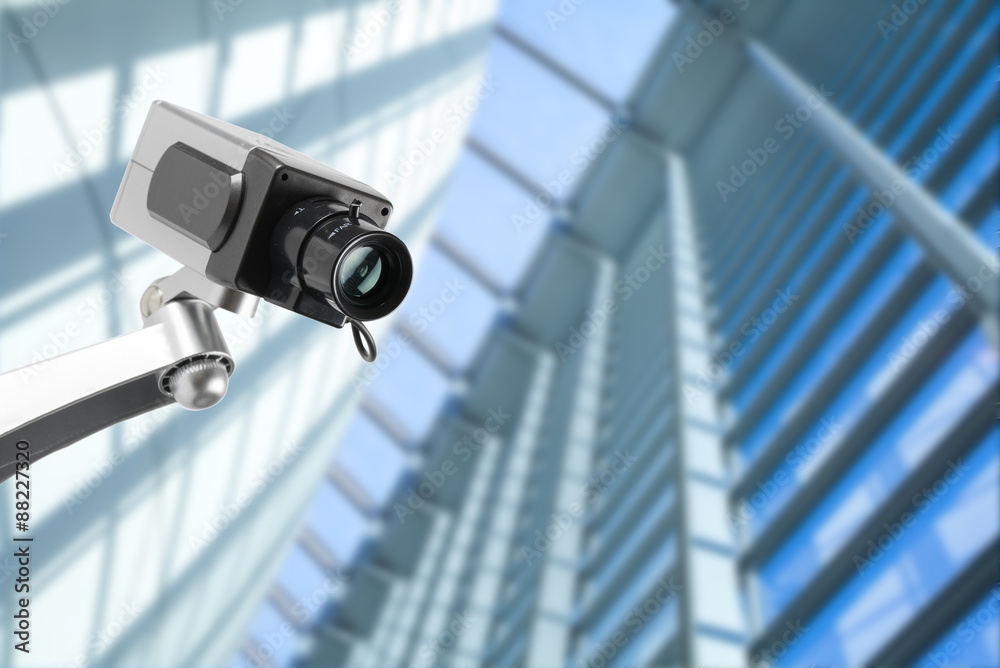 Security CCTV camera in office building Security CCTV camera in office building