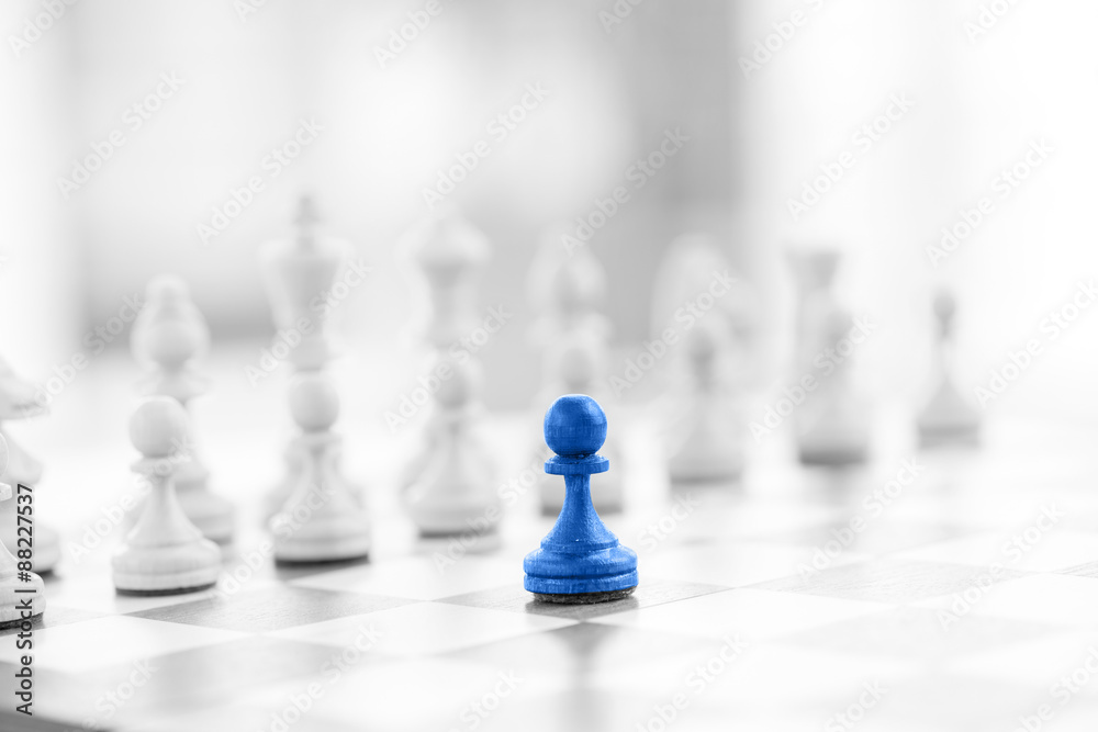 Chess business concept, leader & success Chess business concept, leader & success