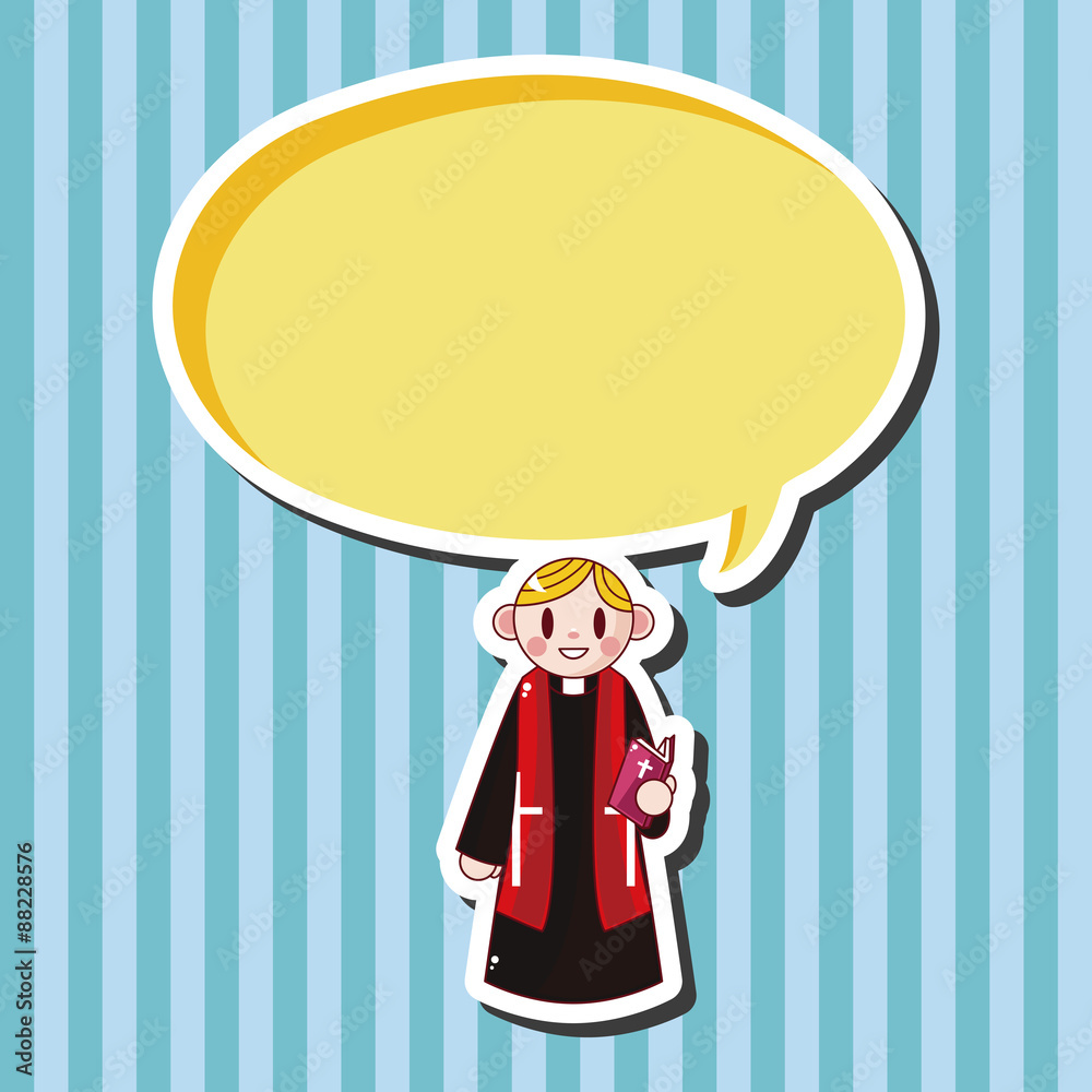 pastor and nun theme elements pastor and nun theme elements