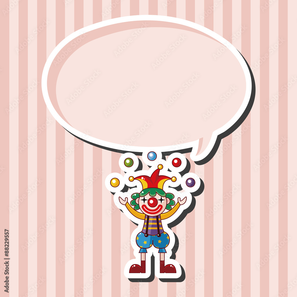clowns theme elements