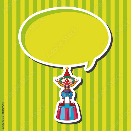 clowns theme elements