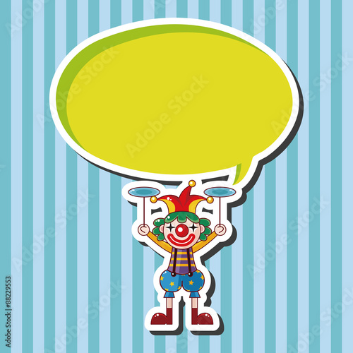 clowns theme elements