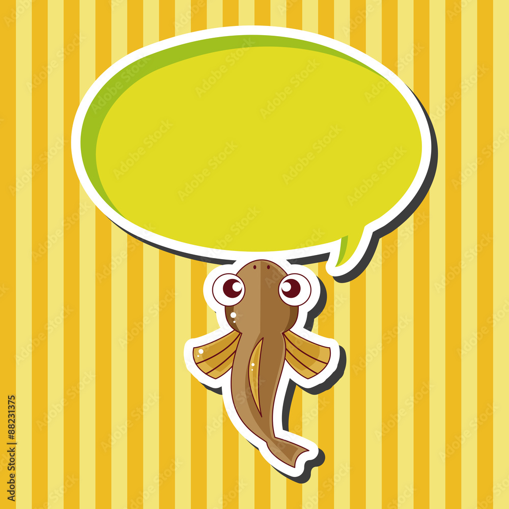 fish cartoon theme elements fish cartoon theme elements