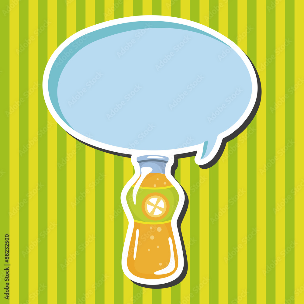 juice drink theme elements