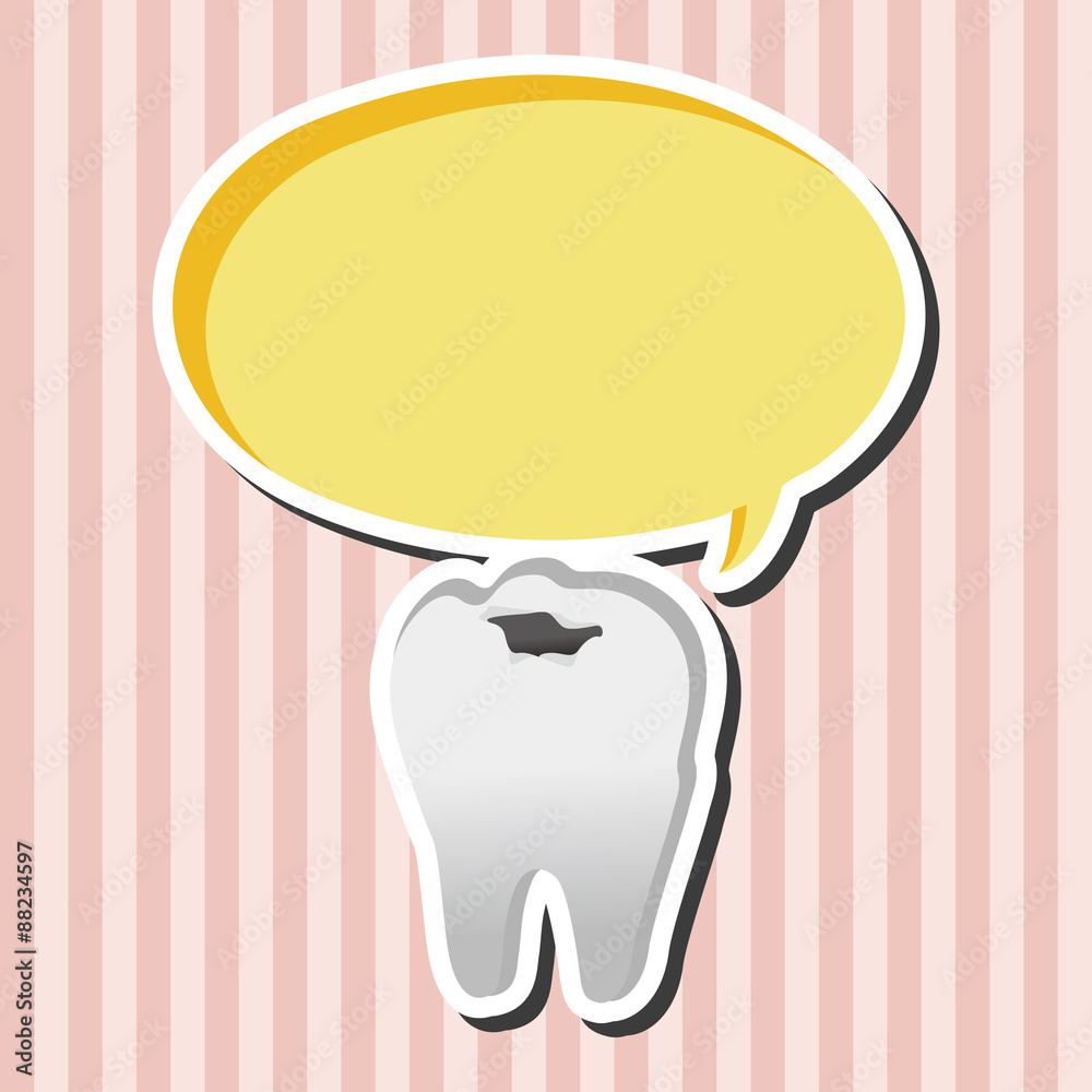 Tooth model theme elements