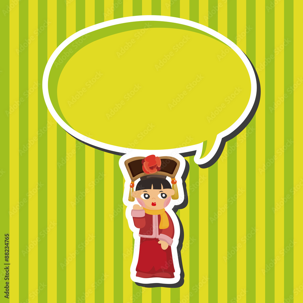 Chinese people theme elements Chinese people theme elements