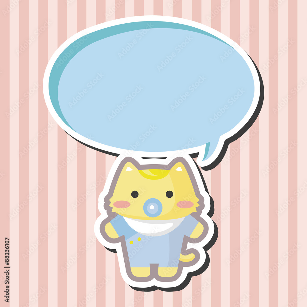 cat cartoon theme elements cat cartoon theme elements