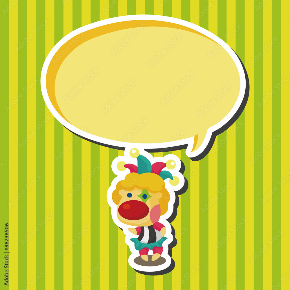 circus clown theme elements circus clown theme elements