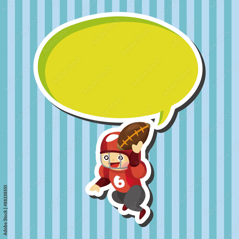 football player theme elements football player theme elements