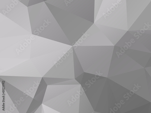 Silver Triangular Background © vectorlia