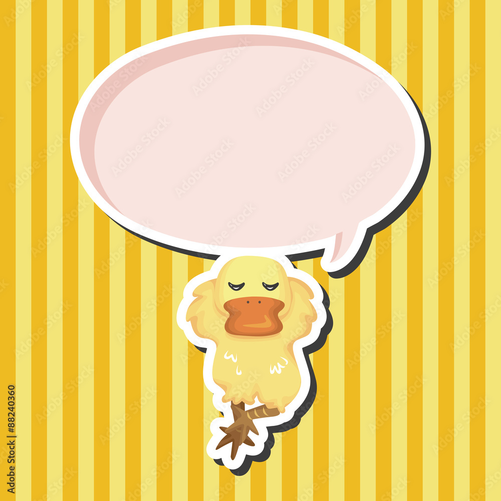 animal duck cartoon theme elements animal duck cartoon theme elements