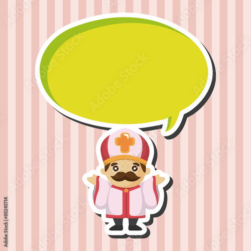 pastor and nun theme elements