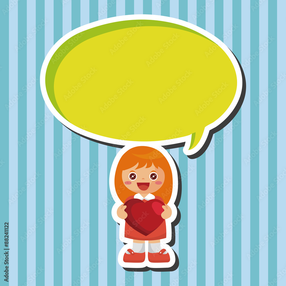people with heart character theme elements people with heart character theme elements