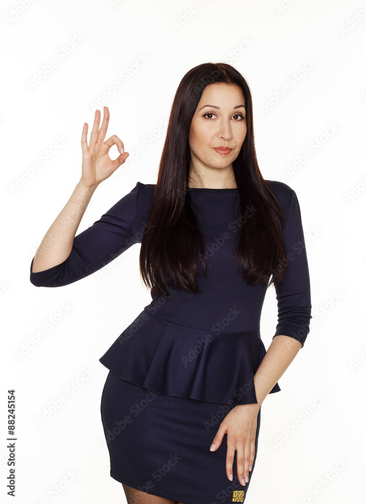 Beautiful brunette business woman Beautiful brunette business woman
