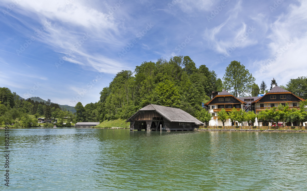 marina on Lake Konigssee