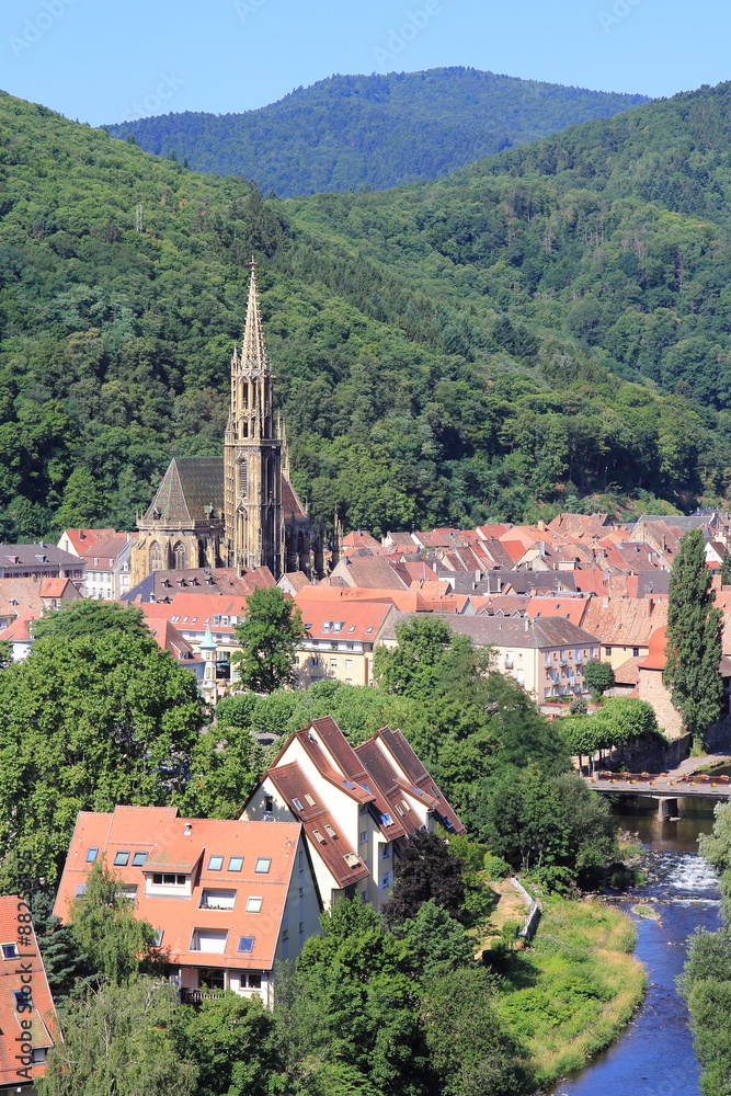 Ville de Thann en Alsace