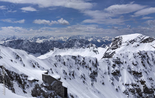 view from the top of the Zugspitze © lom742