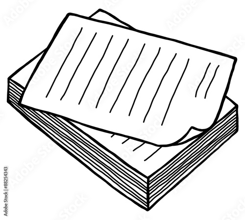 pile of work paper