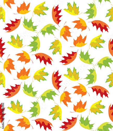 Autumn leaves pattern