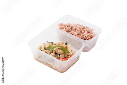 Clean food lunch box