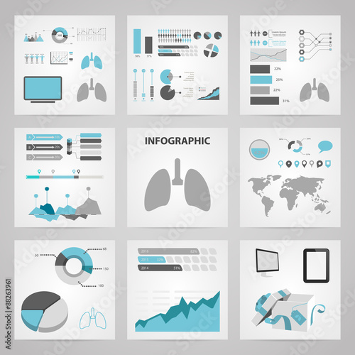 vector illustration of modern icon