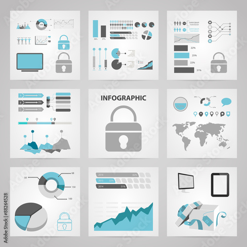 vector illustration of business and finance icon