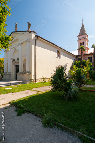 Strugnano Slovenia Chiesa di Santa Maria della Visione photo
