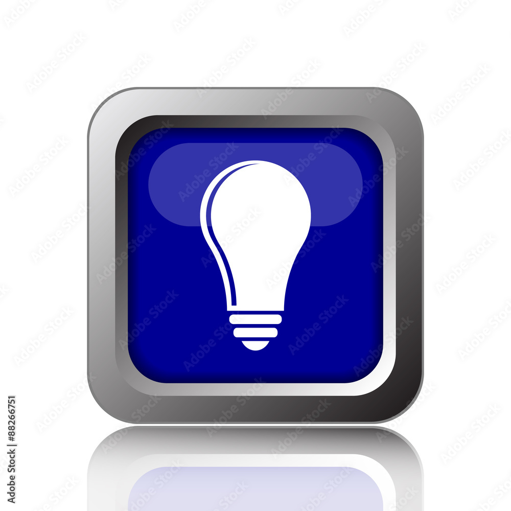 Light bulb - idea icon Light bulb - idea icon