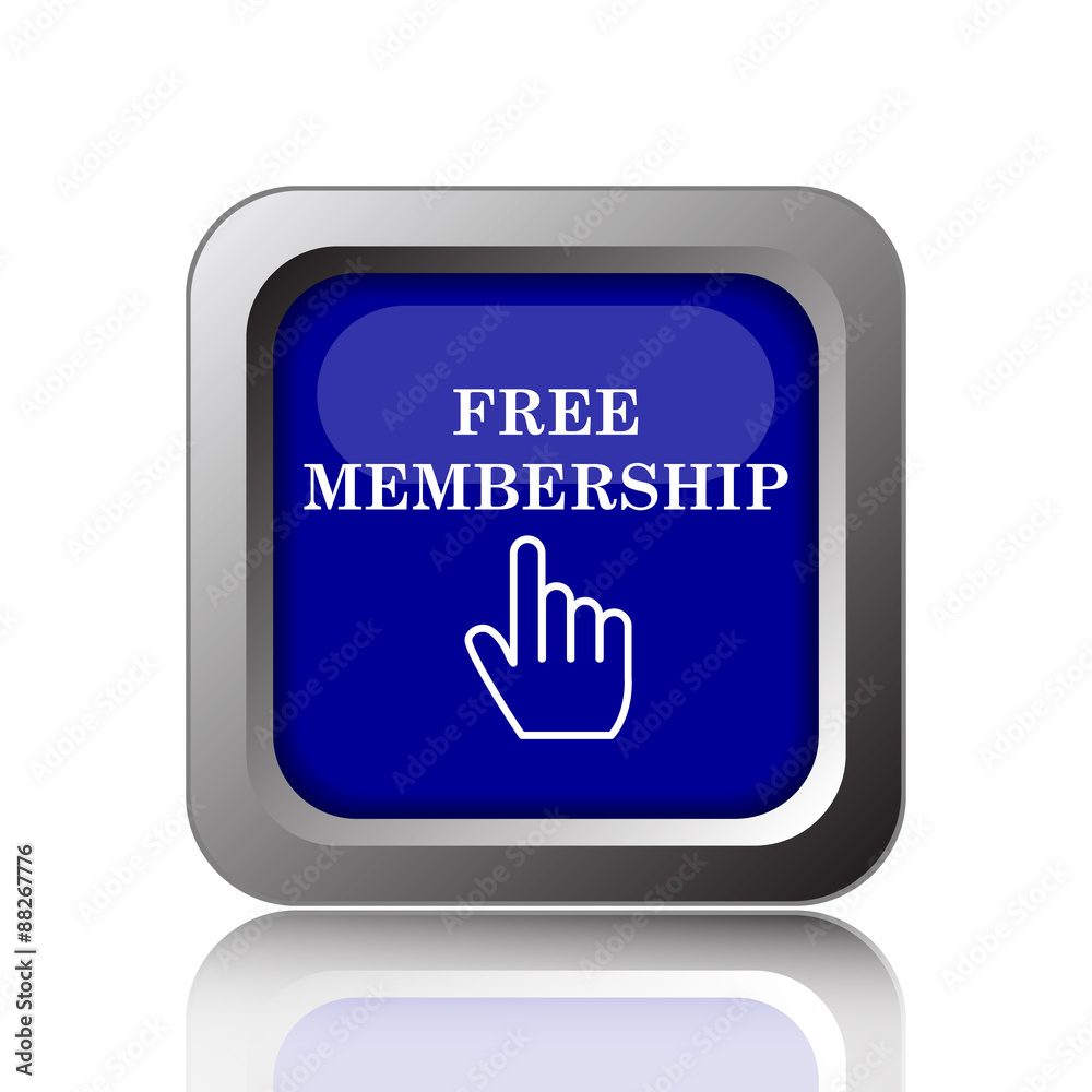 Free membership icon Free membership icon