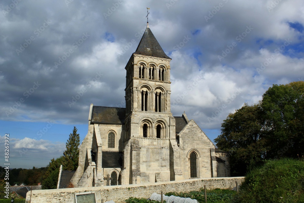 Eglise romane en France