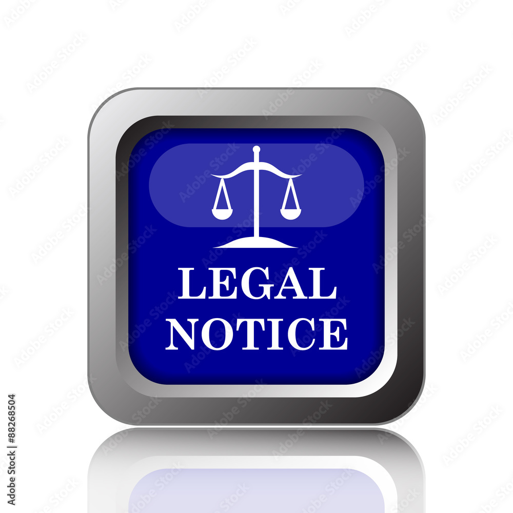 Legal notice icon