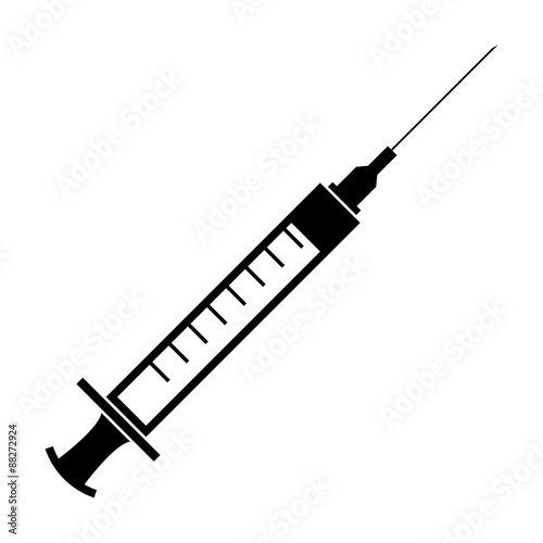 Vector illustration of medical icon on white background